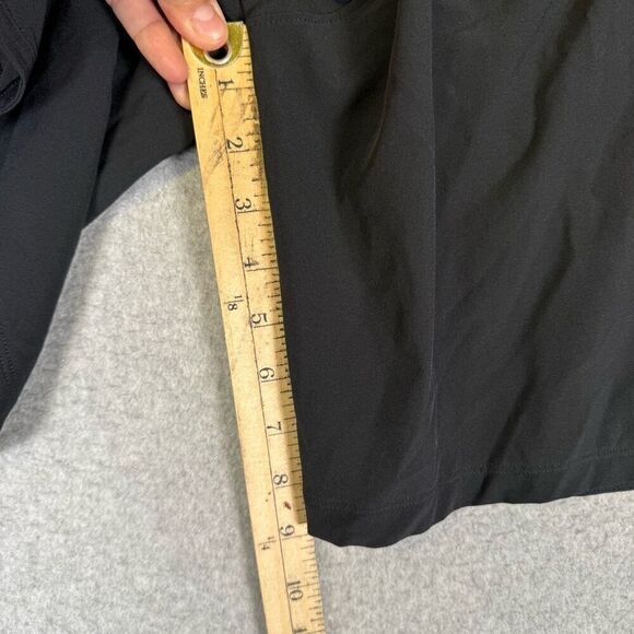 Under Armour Mens Large Pull On Fitted 9" Shorts Black Athletic Elastic Waist - Picture 5 of 7